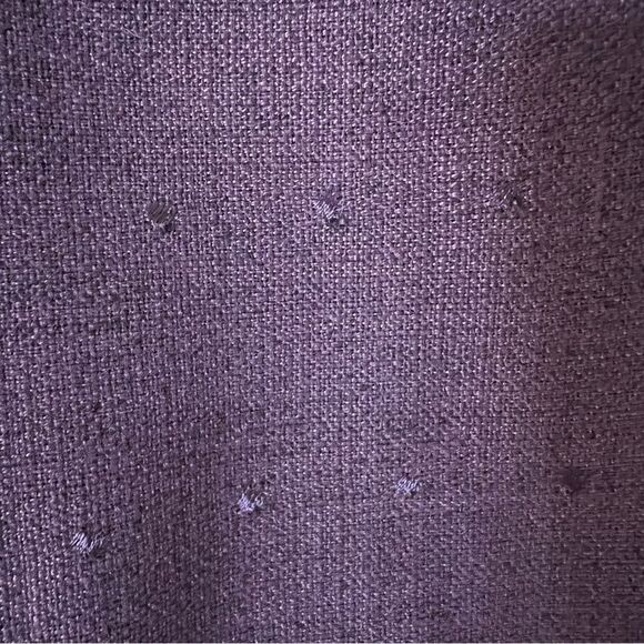 R & K Plus Size Short Sleeve Purple Embroidered Dress Size 14 - Picture 8 of 8